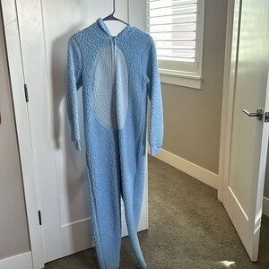 This is an Eeyore onesie. It’s a women’s size small.